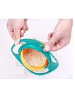 Тарелка чашечка для кормления малышей непроливайка, фото 3