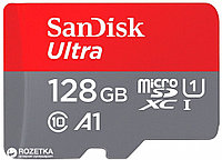 Карта памяти SanDisk Ultra microSDXC UHS-I 128Gb 100MB/s + SD adapter