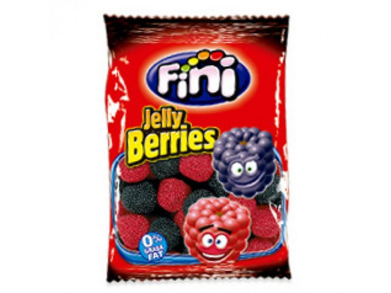 Жев.мармелад Ягоды черно красные 100 гр  jelly berries  /FINI Испания/ (12шт - упак)