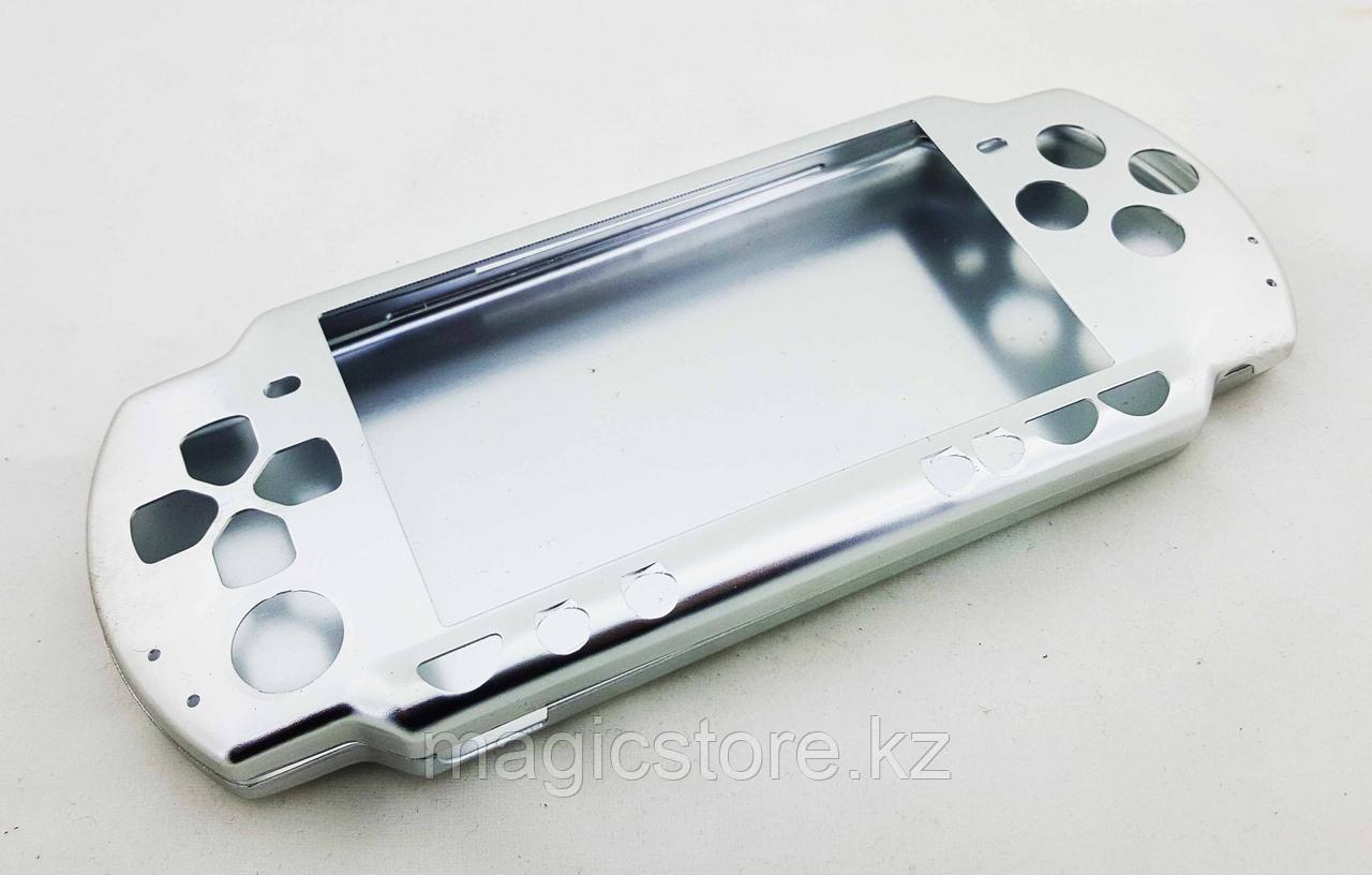 Чехол защитный алюминиевый Sony PSP Slim 2000/3000, серебристый - фото 1 - id-p58970456