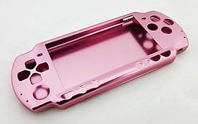 Чехол защитный алюминиевый Sony PSP Slim 2000/3000, розовый
