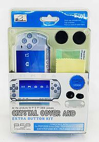 Набор аксессуаров  Panther Lord PSP Slim 2000 5in1 Crystal Cover and Extra Button Kit