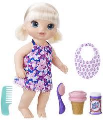 Кукла Hasbro Baby Alive Малышка с мороженым C1090