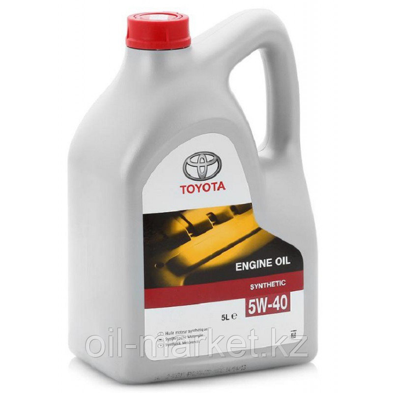 Моторное масло Тойота / TOYOTA ENGINE OIL SYNTHETIC 5W-40 5L 0888080375GO