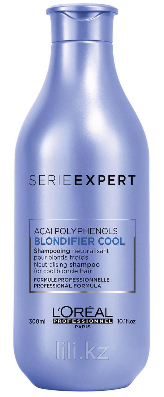 Шампунь для нейтрализации желтизны волос L'Oreal Professionnel Еxpert Blondifier Cool Shampoo 300 мл. - фото 2 - id-p60002593