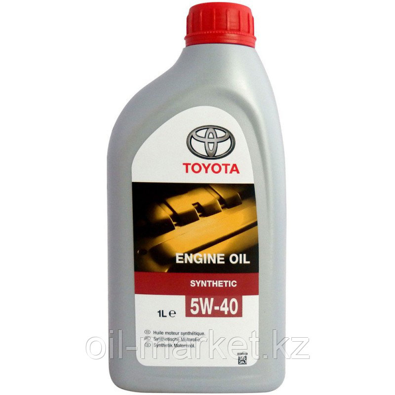 Моторное масло Тойота / TOYOTA ENGINE OIL SYNTHETIC 5W-40 1L 0888080376GO