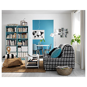 Стол приставной на колес ТИНГБИ белый  ИКЕА, IKEA, фото 2