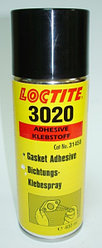 Loctite 3020 400ml, Спрей для дополнительной герметизации и технологической фиксации вырубленных прокладок