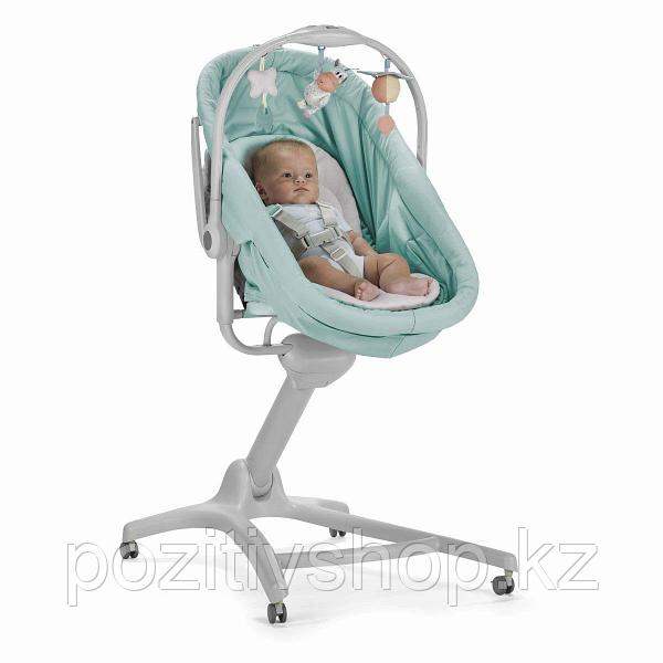 Кроватка стульчик chicco baby hug 4 в 1 glacial