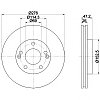 Тормозные диски Hyundai Galloper (91-98, передние, Lpr)