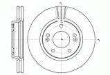 Тормозные диски Hyundai Galloper (91-98, передние, Lpr), фото 2