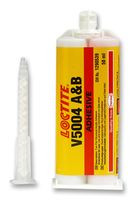 Loctite V5004 50ml, двухкомпонентный клей быстрой полимеризации, прозрачный