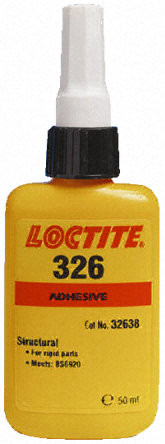 Loctite 326 50ml, Клей конструкционный прозрачный (металл-стекло, металл-металл), применяется с активатором