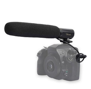 Накамерный микрофон PL-MIC01 для Canon/ Nikon от ISHOOT, фото 2