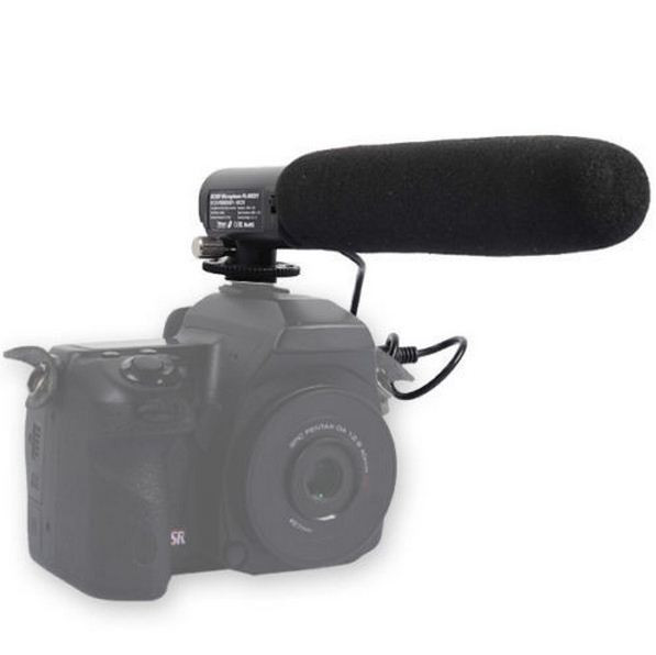 Накамерный микрофон PL-MIC01 для Canon/ Nikon от ISHOOT