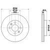 Тормозные диски Hyundai Accent (05-10, задние, Veka)