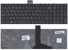 Клавиатура для ноутбука Toshiba Satellite C55-A, RU, черная, 