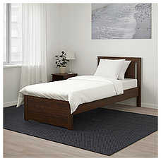 Кровать каркас СОНГЕСАНД коричневый Лурой 90х200 IKEA, ИКЕА  , фото 2