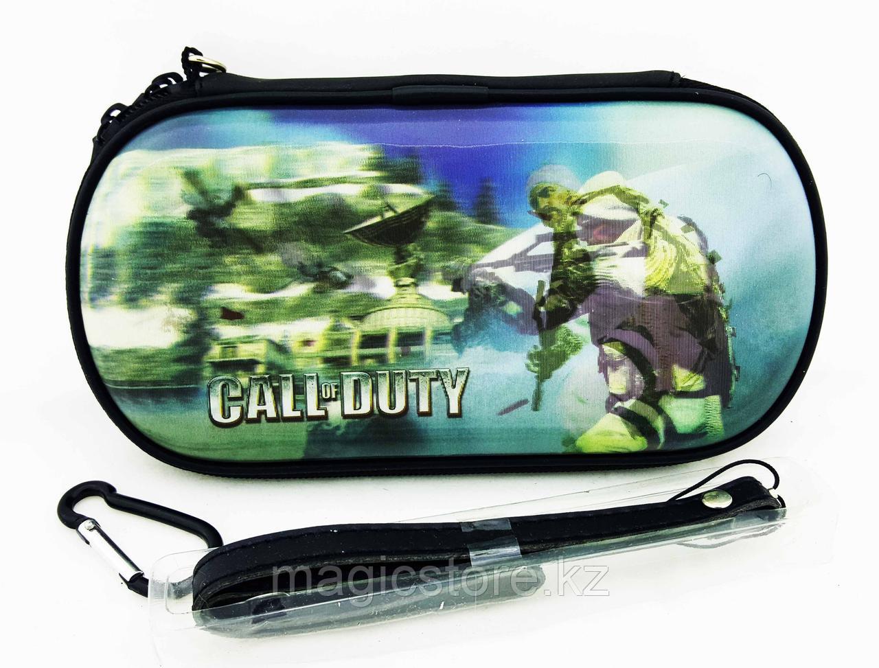 Чехол на молнии с 3D картинкой PSP 1000/2000/3000 3in1 3D picture, Call of Duty