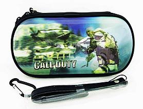 Чехол на молнии с 3D картинкой PSP 1000/2000/3000 3in1 3D picture, Call of Duty