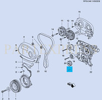 Шестерня коленвала (зубчатое колесо привод)