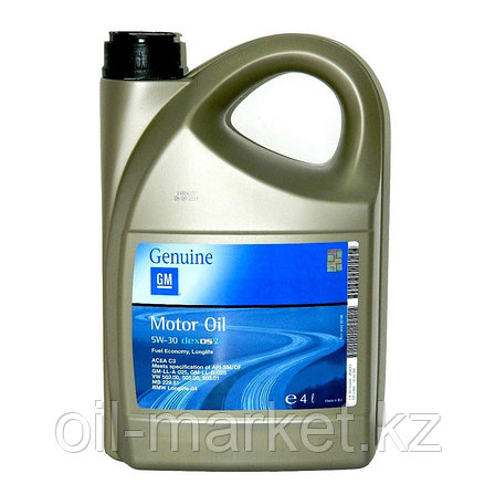 Моторное масло GM DEXOS2 5W-30 (EU) 4L 1942002, фото 2