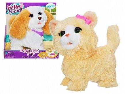 Hasbro FurReal Friends Озорные зверята Котенок / Щенок в ассорт