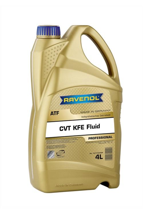Синтетическая трансмиссионная жидкость RAVENOL CVT KFE Fluid 4L - фото 1 - id-p60051256