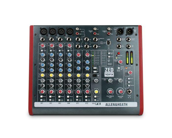 Пассивный микшерный пульт Allen & Heath ZED10FX