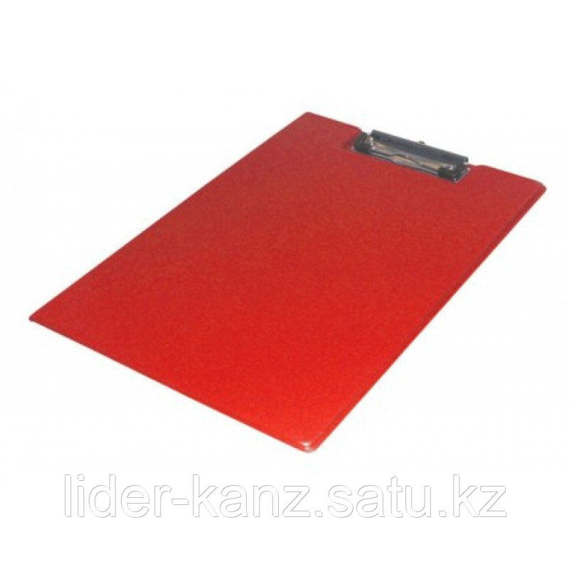 Папка-планшет А4, с верхним прижимом, красная PVC Eisear - фото 1 - id-p60055779