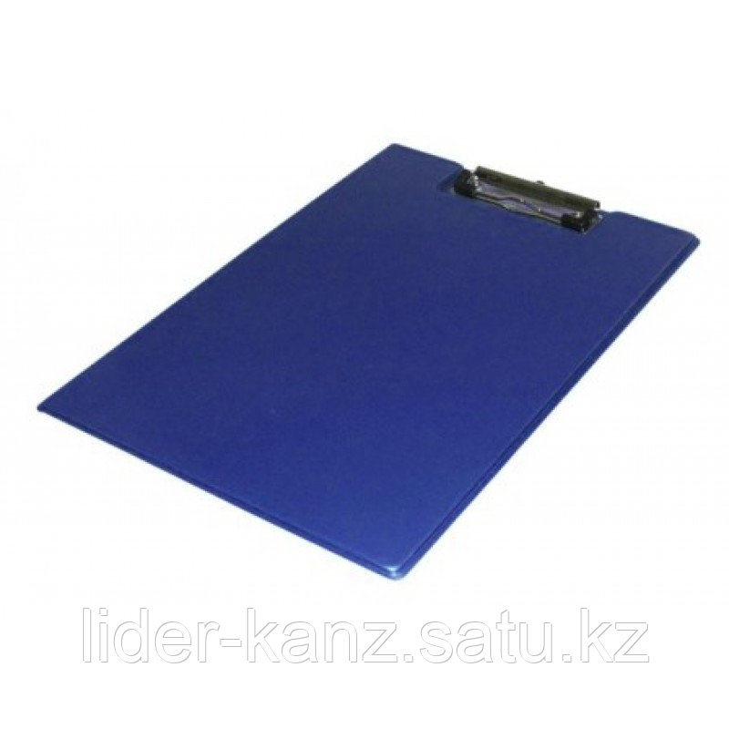 Папка-планшет А4, с верхним прижимом, синяя PVC Eisear - фото 1 - id-p60055820