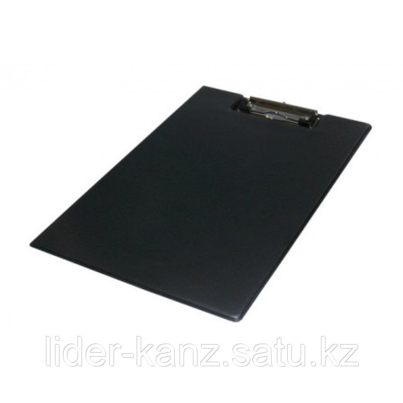 Папка-планшет А4, с верхним прижимом, черная PVC Eisear - фото 1 - id-p60055831