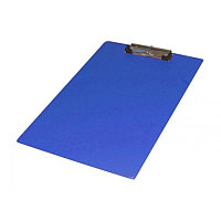Планшет А4, с верхним прижимом, синий PVC Eisear