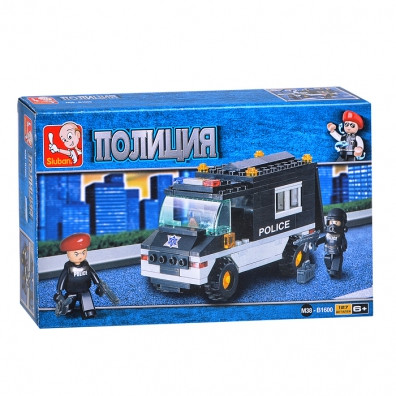 Конструктор "Полиция" 127 дет. М38-В1600