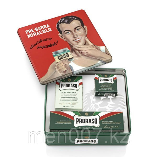 PRORASO GINO (Подарочный набор для бритья 3 в 1)