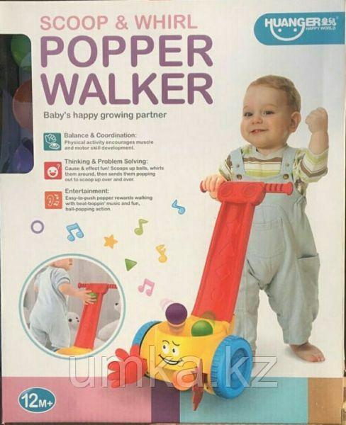 Игрушка-каталка с шариками Popper Walker