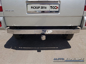 Фаркоп (оцинкованный, с нерж. накладкой, шар E), UAZ Pickup 2015-