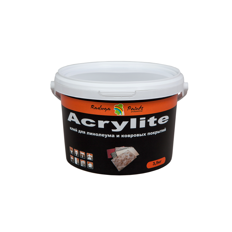 Клей ACRYLITE акриловый для линолеума и ковровых покрытий 3.5 - фото 1 - id-p107565355