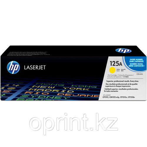 Картридж HP 125A желтый