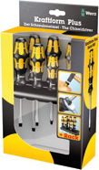 НАБОР ОТВЕРТОК WERA KRAFTFORM PLUS СЕРИЯ 900 932/918/6 SATZ 6TLG. WE-018287