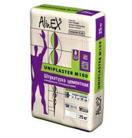 Штукатурка AlinEX UNIPLASTER М100 (25кг) - фото 1 - id-p4423197