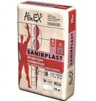 ШТУКАТУРКА САНИРУЮЩАЯ "SANIRPLAST" 25 КГ.