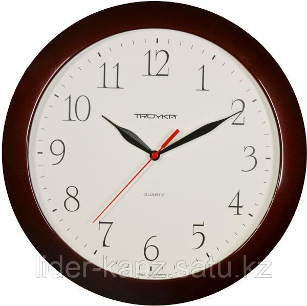 Часы d-290мм, круглые, белые, бородовый корпус, минеральное стекло Часпром - фото 1 - id-p60085902