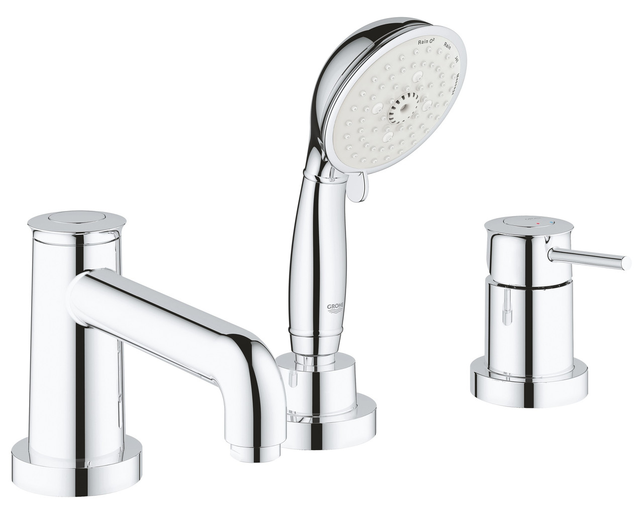 СМЕСИТЕЛЬ ДЛЯ ВАННЫ GROHE BAU CLASSIC 2511800A
