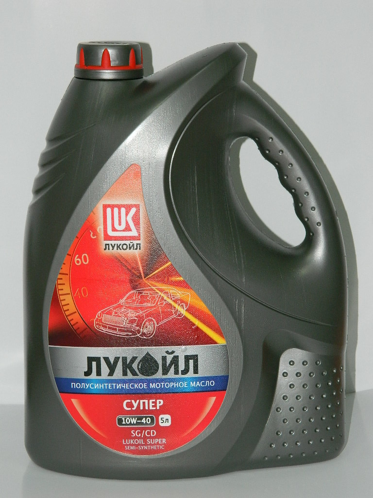 Моторное масло Лукойл Супер 10W40 4 литра - фото 1 - id-p60114876