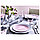Тарелка ДИНЕРА 20 см. светло-розовый ИКЕА, IKEA              , фото 5