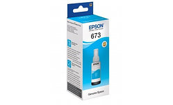 Чернила Epson C13T67324A (673) 70ml Cyan (- чернила оригинал)