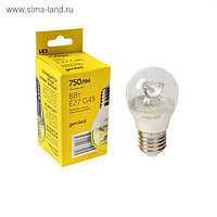 Светодиодная лампа Geniled, E27, G45, 8 Вт, 2700 К, линза, теплый белый