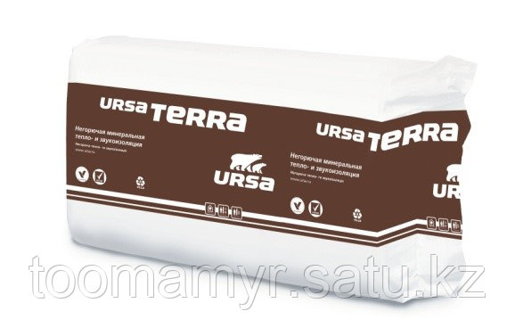 URSA TERRA 34 PN PRO негорючая минеральная звукоизоляция