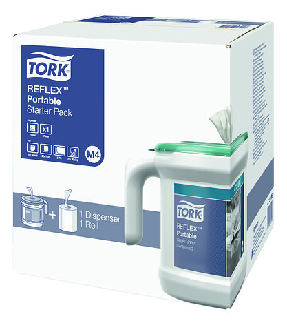 Переносной диспенсер Tork Reflex™ с центральной вытяжкой (M4) 473126, фото 2